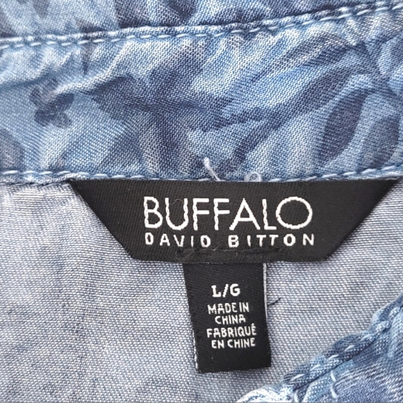 L/G Buffalo Blue women blouse without sleeves - Picture 3 of 10